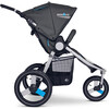 Ironman Speed by Bumbleride Jogging Stroller, Grey - Single Strollers - 1 - thumbnail