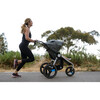 Ironman Speed by Bumbleride Jogging Stroller, Grey - Single Strollers - 6