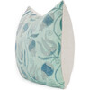 Pomegranate Lumbar Pillow, Aqua - Pillows - 2