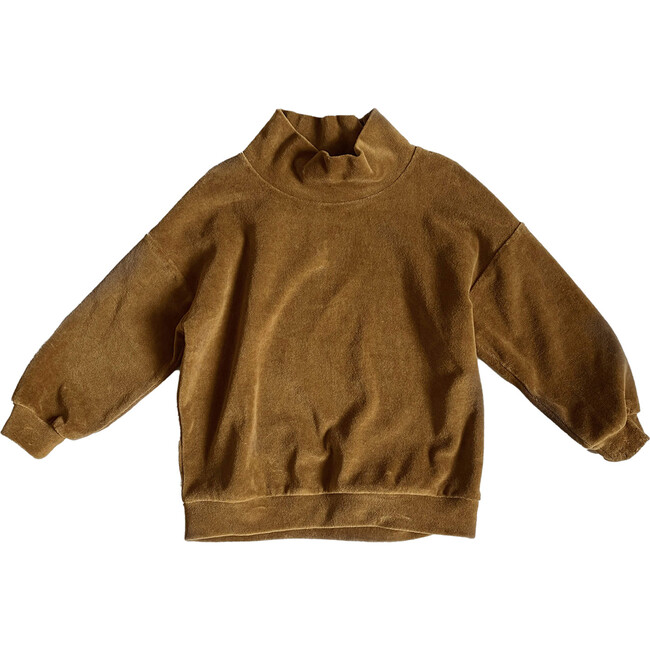 The Velvet Sweater, Bronze - Sweaters - 1