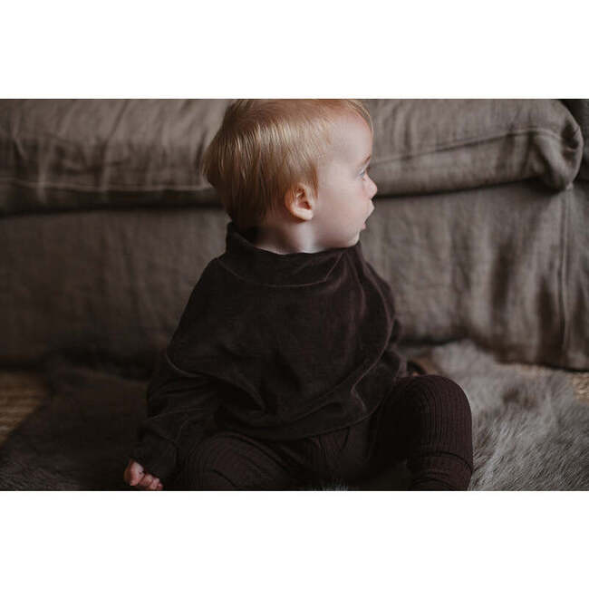 The Velvet Sweater, Chocolate - Sweaters - 3