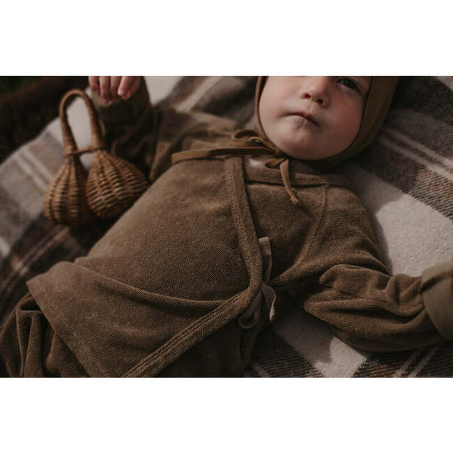 The Kimono Cardigan, Walnut - Cardigans - 3