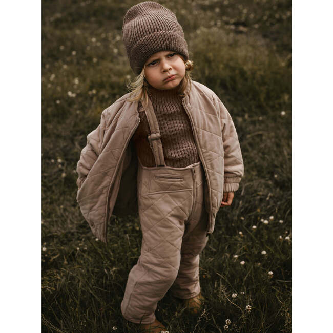 The Quilted Jacket, Mushroom - Jackets - 3