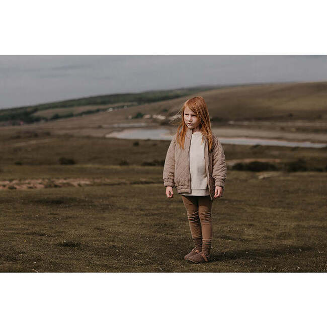 The Quilted Jacket, Mushroom - Jackets - 4