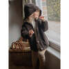 The Corduroy Coat, Chocolate - Coats - 2