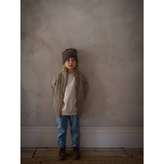 The Quilted Jacket, Mushroom - Jackets - 5