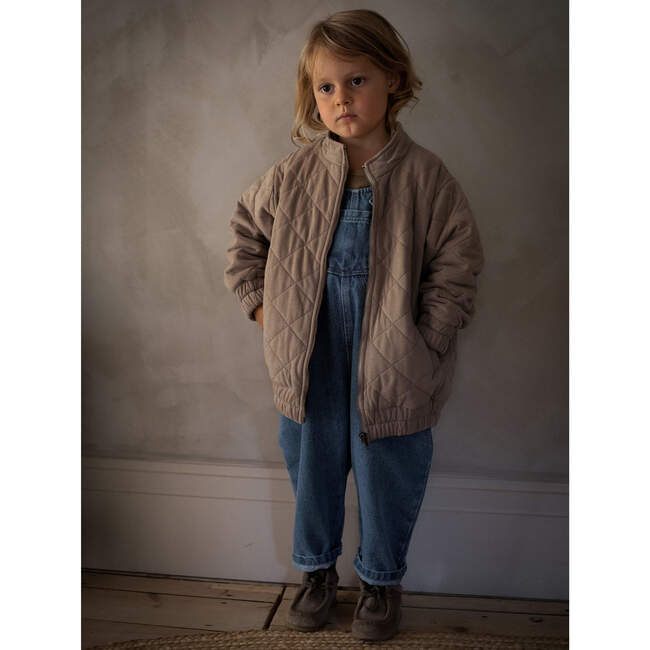 The Quilted Jacket, Mushroom - Jackets - 7