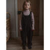 The Corduroy Dungaree, Chocolate - Pants - 4