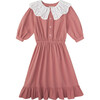Dahlia Dress, Pink - Jackets - 1 - thumbnail