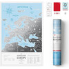 Travel Map Silver Europe - Arts & Crafts - 1 - thumbnail
