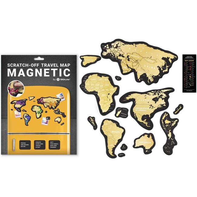 Travel Map Magnetic World