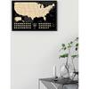 Travel Map USA Black - Arts & Crafts - 4