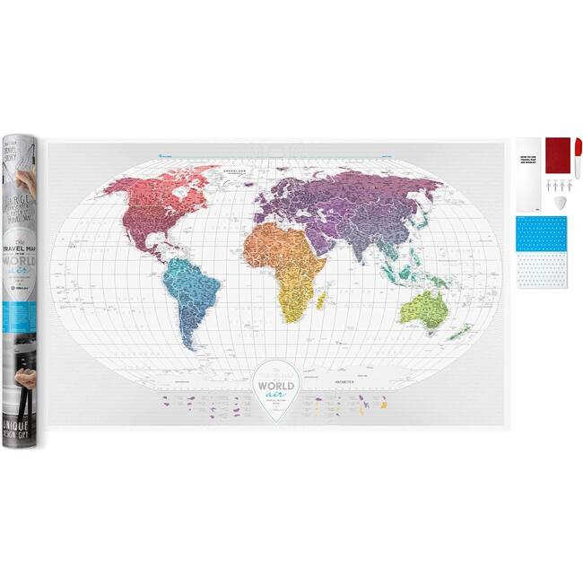 Travel Map Air World