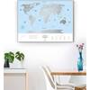 Travel Map Silver World - Arts & Crafts - 3