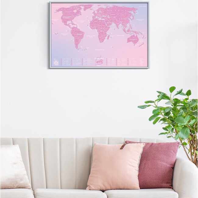 Travel Map Love World - NEW! - Arts & Crafts - 4