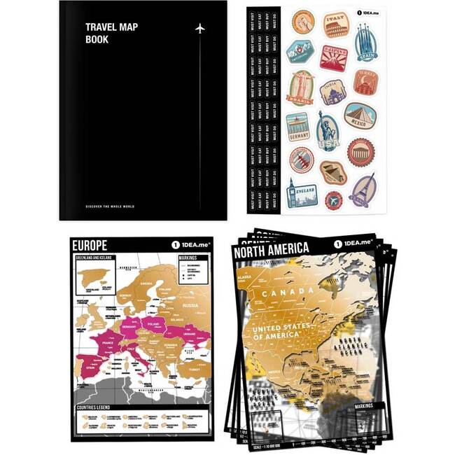 Travel Map Book - Arts & Crafts - 3