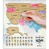 Travel Map USA Art - Arts & Crafts - 5