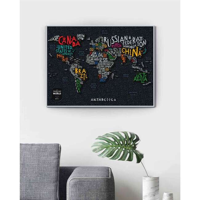 Travel Map Letters World - Arts & Crafts - 3