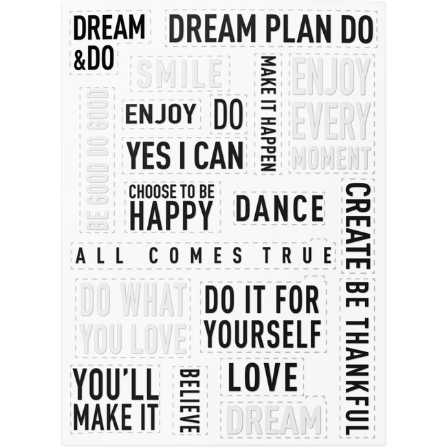 Dream&Do Inspiring Temporary Tattoos - Arts & Crafts - 3