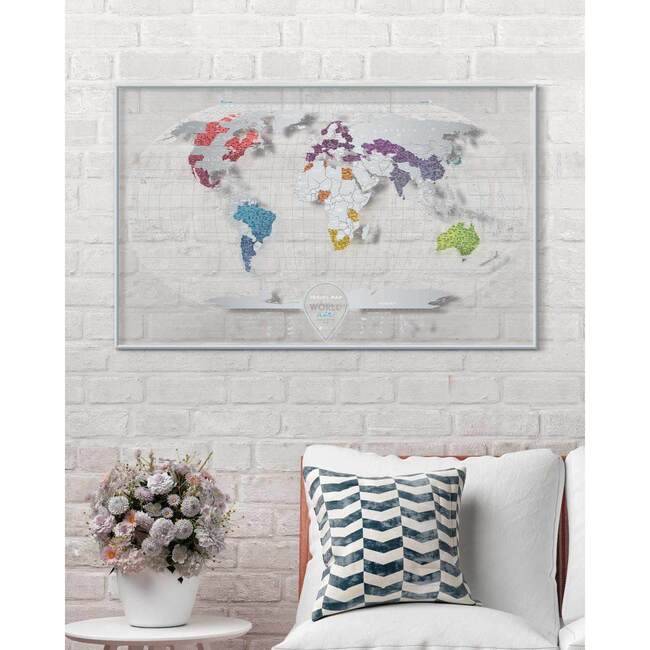 Travel Map Air World - Arts & Crafts - 3