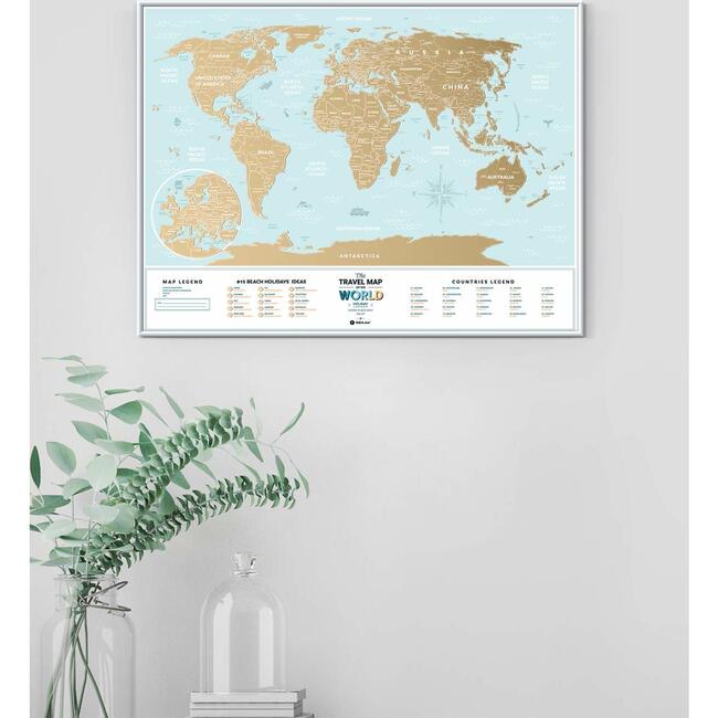 Travel Map Holiday Lagoon World - Arts & Crafts - 4