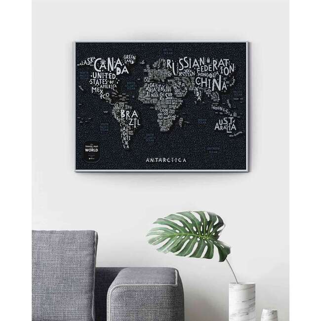Travel Map Letters World - Arts & Crafts - 4