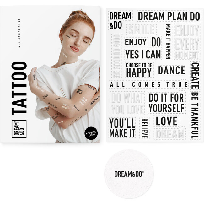 Dream&Do Inspiring Temporary Tattoos - Arts & Crafts - 4