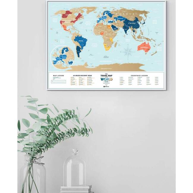 Travel Map Holiday Lagoon World - Arts & Crafts - 5