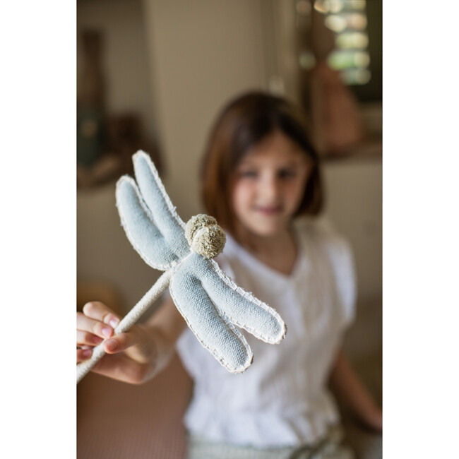 Dragonfly Wand Soft Blue - Costume Accessories - 5