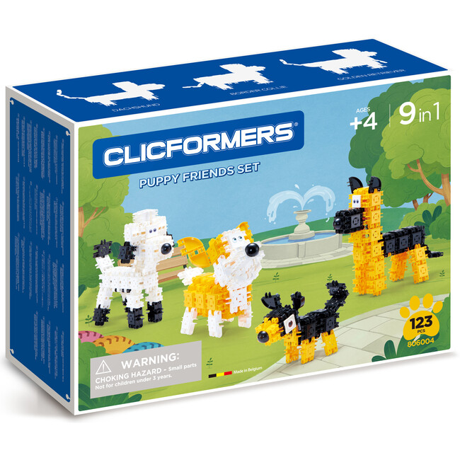 Puppy Friends 123 Piece Set - STEM Toys - 8
