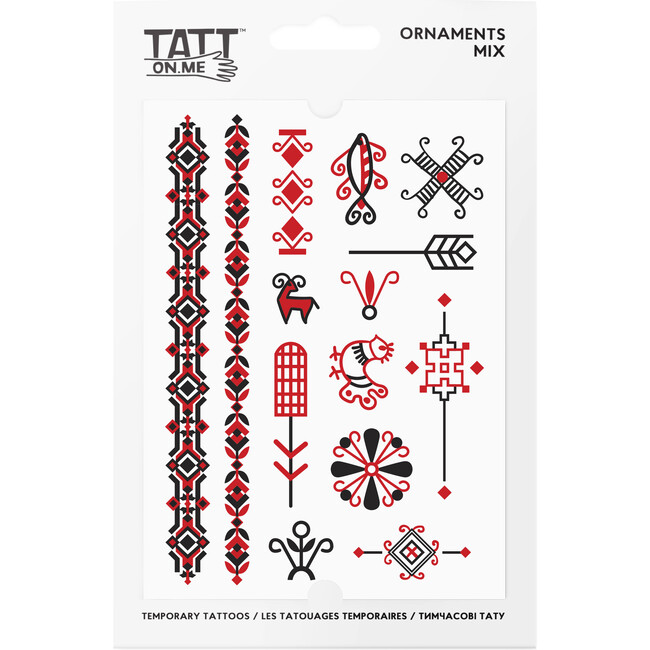 Ornaments Mix Tattoo Set