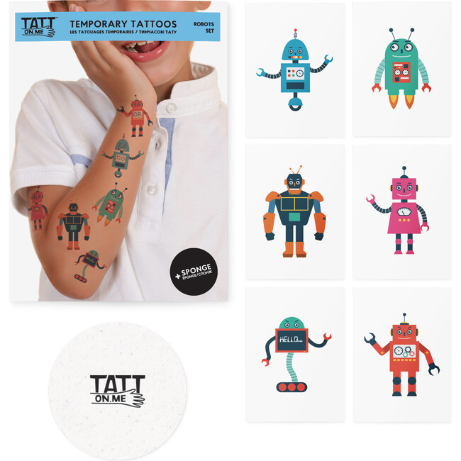 Robot Tattoo Set - Arts & Crafts - 3