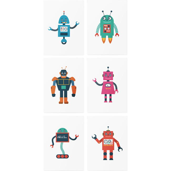 Robot Tattoo Set - Arts & Crafts - 4