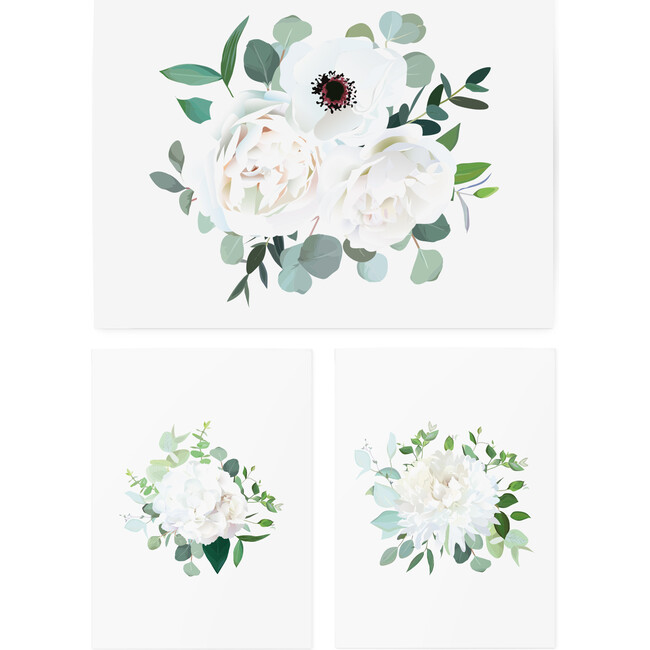White Bloom Tattoo Set - Arts & Crafts - 4