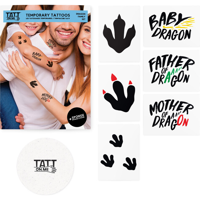 Dragon Family Tattoo Set - Arts & Crafts - 3