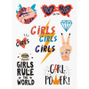 Girls Power mix Tattoo Set - Arts & Crafts - 3 - thumbnail