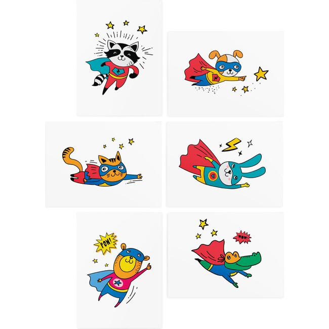 Superhero Tattoo Set - Arts & Crafts - 4