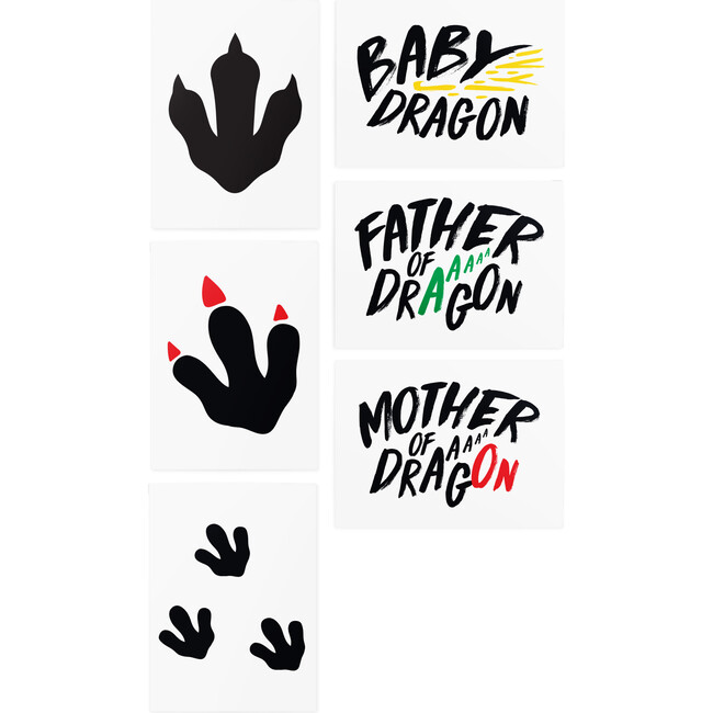 Dragon Family Tattoo Set - Arts & Crafts - 4