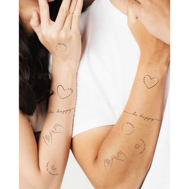 Couple mix Tattoo Set - Arts & Crafts - 4