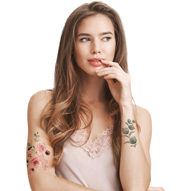 Rose Bloom Tattoo Set - Arts & Crafts - 5