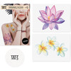 Bali Flowers Tattoo Set - Arts & Crafts - 4 - thumbnail