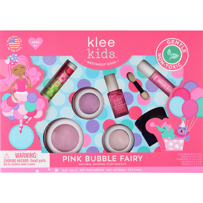 Pink Bubble Fairy Deluxe Play Makeup Kit - Makeup Kits & Beauty Sets - 1
