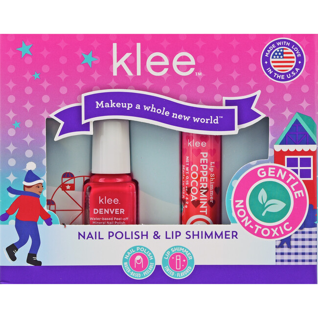 Frosty's Joy Holiday Nail Polish and Lip Shimmer Duo - Makeup Kits & Beauty Sets - 1