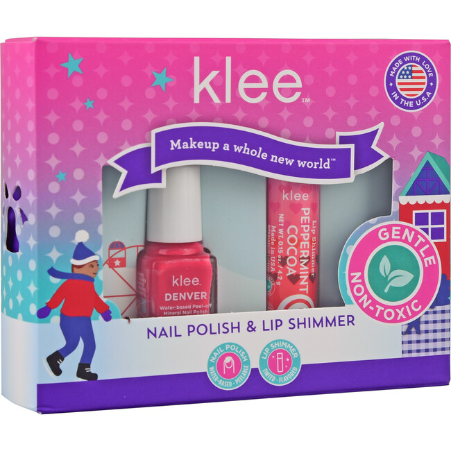 Frosty's Joy Holiday Nail Polish and Lip Shimmer Duo - Makeup Kits & Beauty Sets - 7