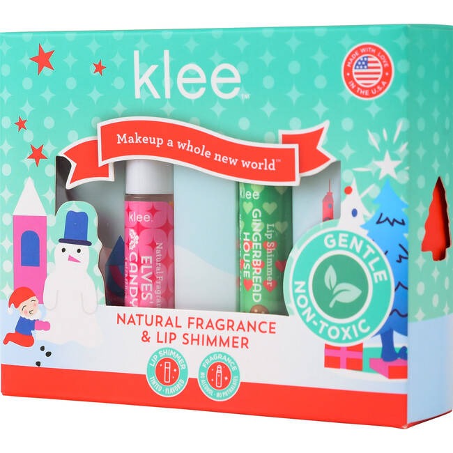 Elves' Candy Holiday Fragrance and Lip Shimmer Duo - Makeup Kits & Beauty Sets - 8