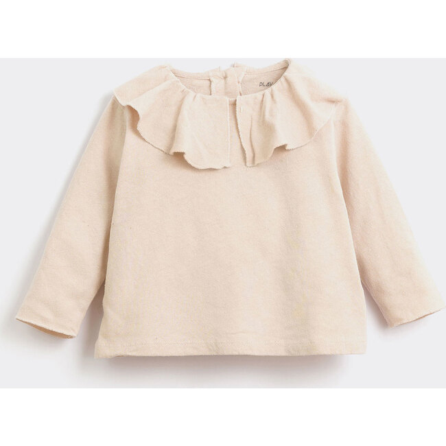 Ruffle Shirt, Cream
