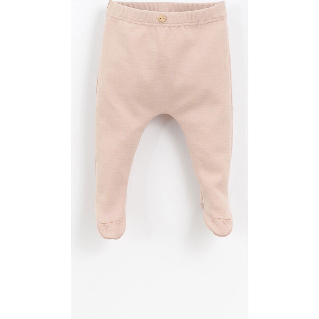 Footed Pants, Light Pink