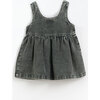 Denim Dress, Grey - Dresses - 2