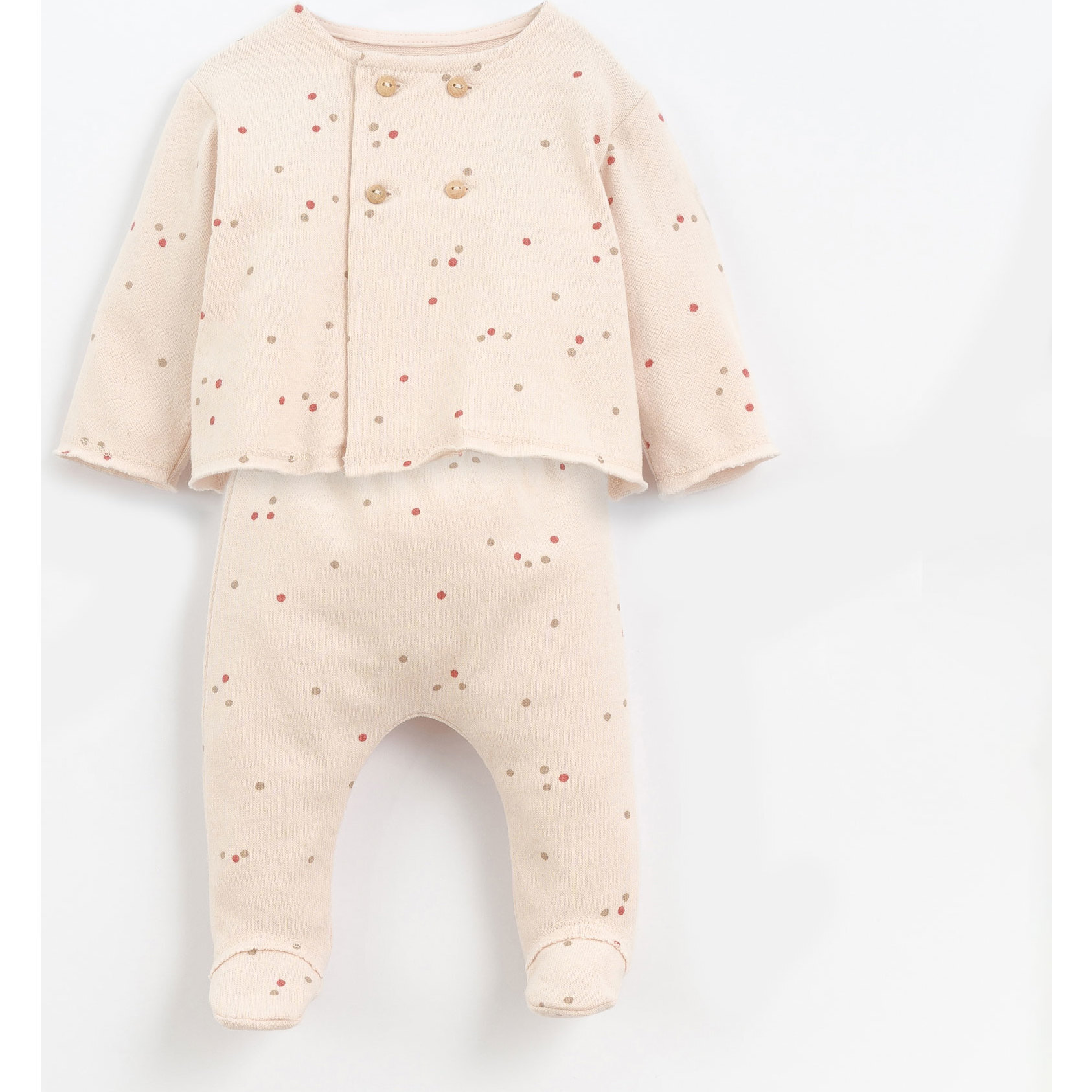 Baby Shirt and Pant Set, Light Pink - Mixed Apparel Set - 1