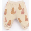 Squash Printed Sweatpants, White - Sweatpants - 2